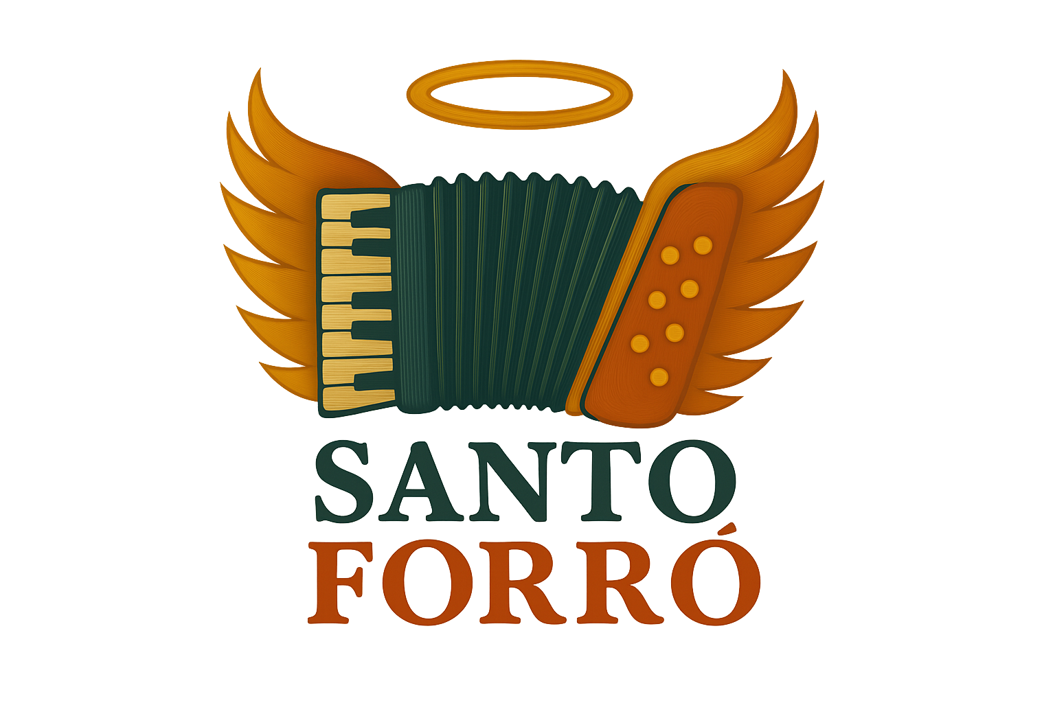 Logo Santo Forró